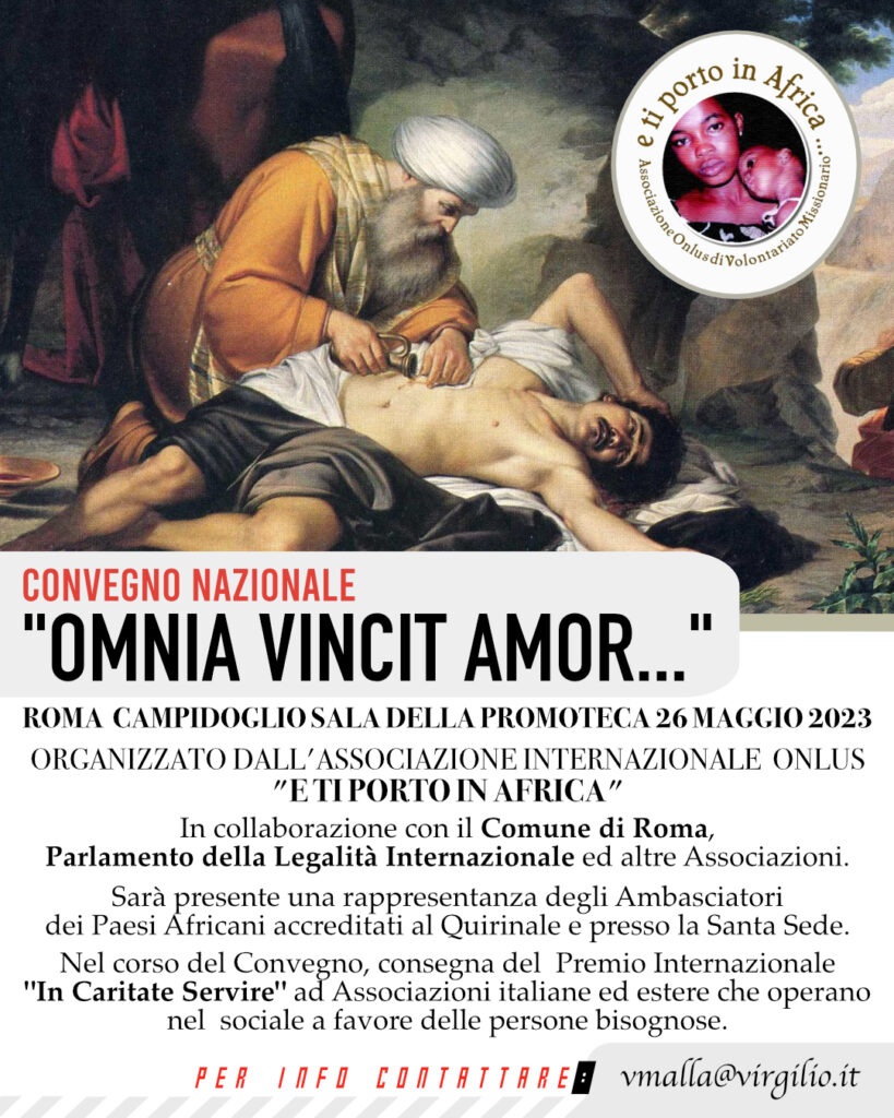 CONVEGNO NAZIONALE “OMNIA VICTOR AMOR…” – 26 MAGGIO 2023