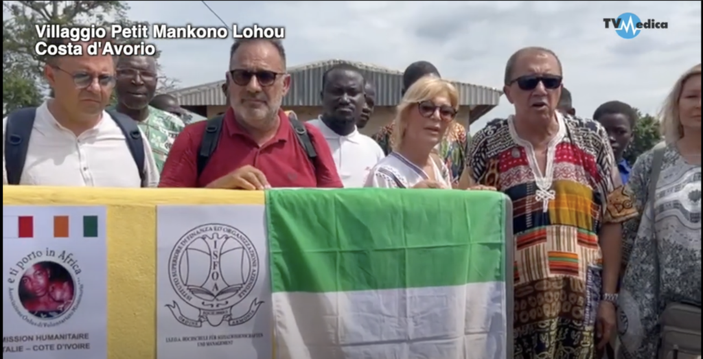 INAUGURAZIONE DEL POZZO DEDICATO ALL’AMBASCIATORE ITALIANO LUCA ATTANASIO UCCISO IN COSTA D’AVORIO